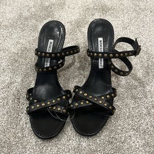 Manolo Studded Sandals